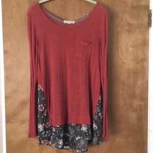 Floral Long Sleeve Shirt